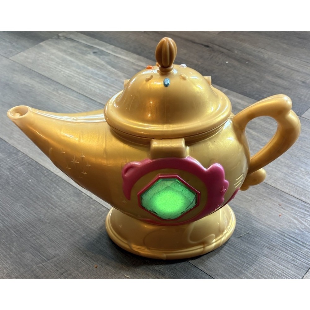 Magic Mixies Magic Genie Lamp - Works - Multiple Sounds And Lights - Gold W/Pink